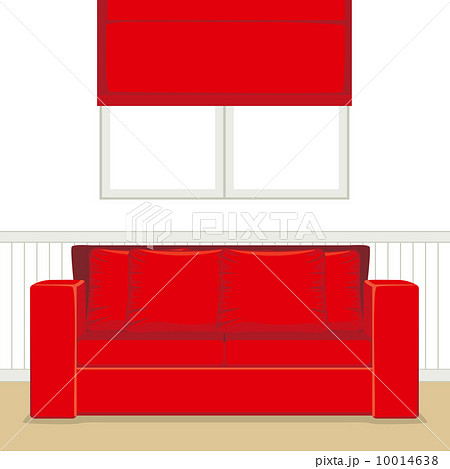 Red Living Room 10014638
