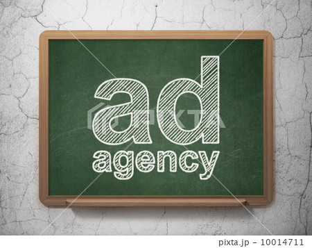 Marketing concept: Ad Agency on chalkboard background Marketing concept: Ad Agency on chalkboard background 10014711