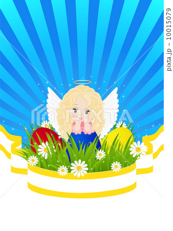 greeting card for Easter 10015079