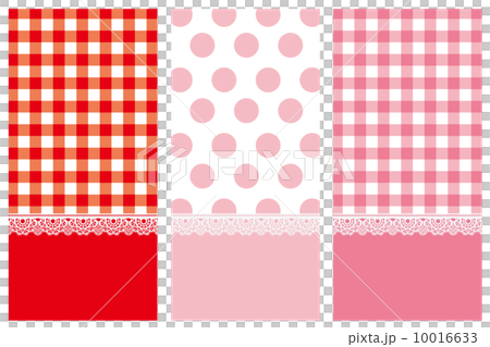 檢查和波爾卡圓點背景 10016633