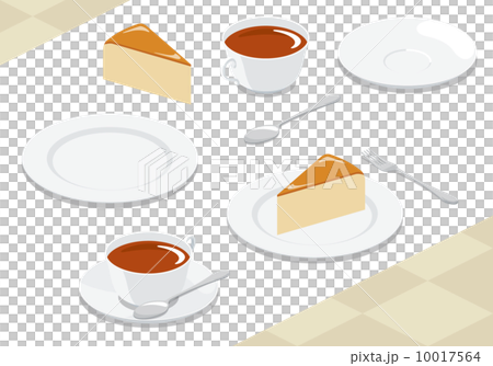 紅茶とチーズケーキ 10017564