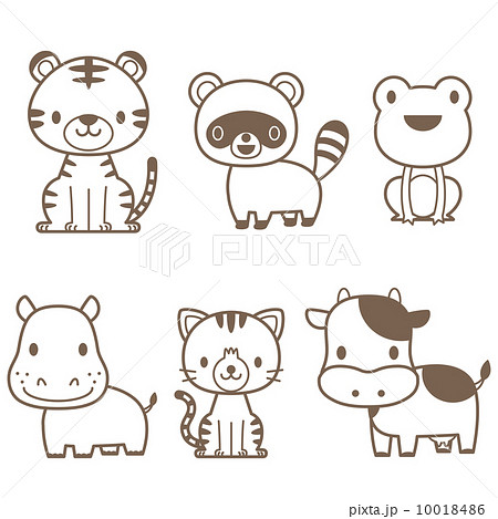 動物 イラスト セット 動物 イラスト セット 10018486