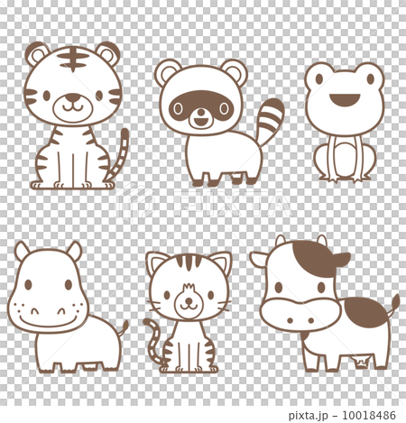 動物 イラスト セット 動物 イラスト セット 10018486