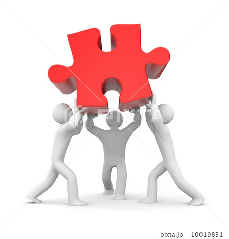 Successful team metaphor 10019831