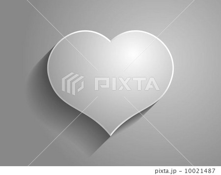 3d Vector illustration of heart icon 10021487