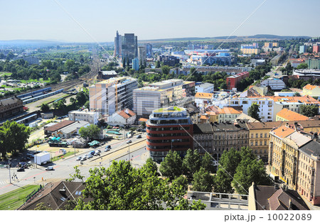 Aerial view on Brno, Czech Republic 10022089