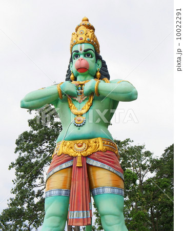 マレーシア クアラルンプール バトゥー洞窟 巨大神像 マレーシア クアラルンプール バトゥー洞窟 巨大神像 10022291