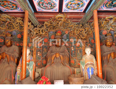 中国　恒山　懸空寺　三官殿 10022352