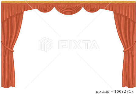 Curtain, isolated 10032717