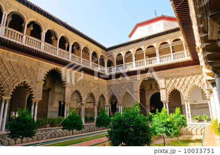 スペイン　セビリア　アルカサル 10033751