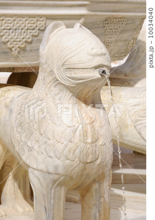 スペイン グラナダ アルハンブラ宮殿 ナスル朝宮殿 ライオン宮 スペイン グラナダ アルハンブラ宮殿 ナスル朝宮殿 ライオン宮 10034040