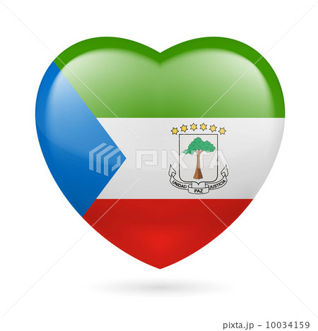 Heart icon of Equatorial Guinea Heart icon of Equatorial Guinea 10034159