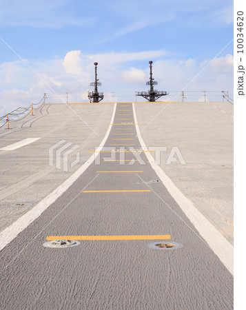 Runway on an Aircraft Carrier 10034620