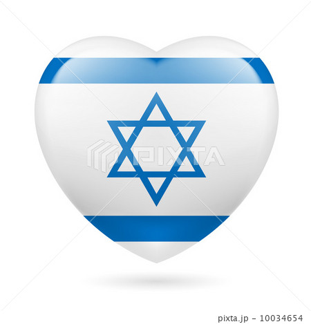 Heart icon of Israel 10034654