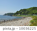 海　電車　通過 10036225
