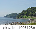 海　電車　通過 10036230