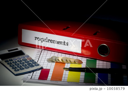Requirements on red business binder 10038579