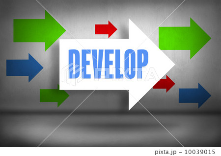 Develop against arrows pointing 10039015