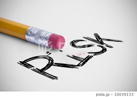 Risk against pencil with an eraser 10039133