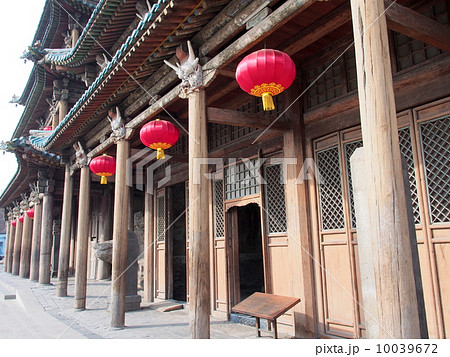 中国　雲崗石窟　楼閣 10039672