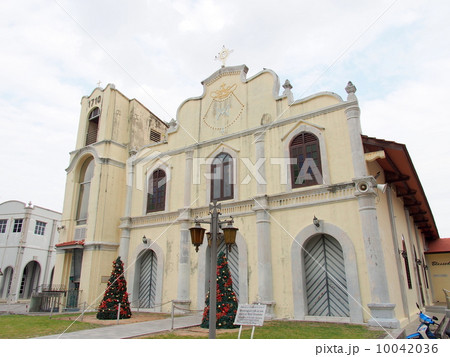 マレーシア　世界遺産　マラッカ　セント・ピータース教会 10042036