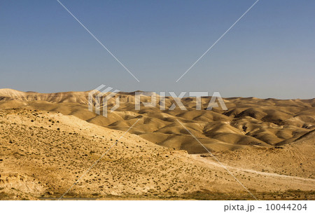 Desert canyon of Wadi Kelt 10044204