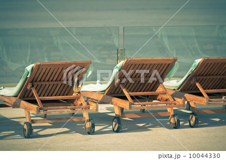 Hotel Poolside Chairs with Sea view 10044330