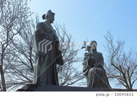 京都 細川忠興・ガラシャ像 京都 細川忠興・ガラシャ像 10045833