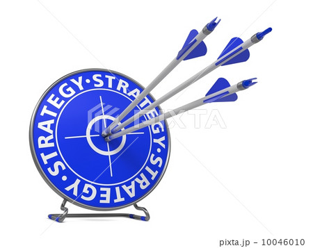 Strategy Concept - Hit Target. 10046010