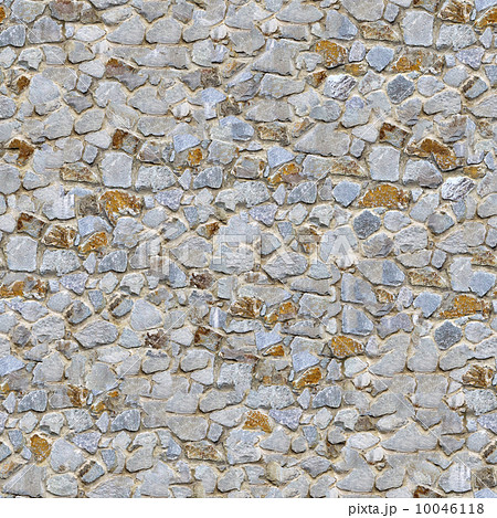 Stone Wall. Seamless Tileable Texture. 10046118