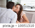 Close-up of loving couple kissing 10051310