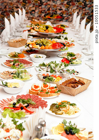 food at a wedding party food at a wedding party 10051533