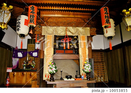 妻籠宿：延命地蔵堂　木曽路（中山道）Nakasendo (Edo-period Edo-Kyoto highway)  10053855