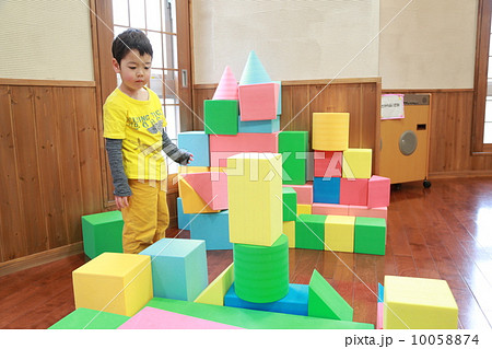 つみきで作るぼくの基地 10058874