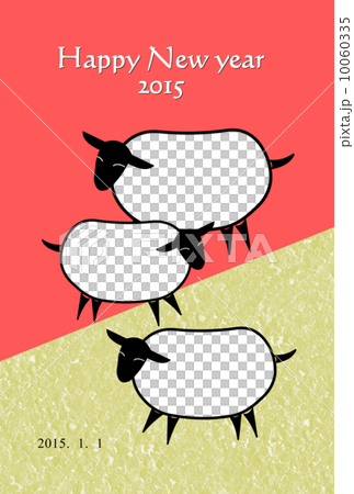 新年的卡片相框 10060335