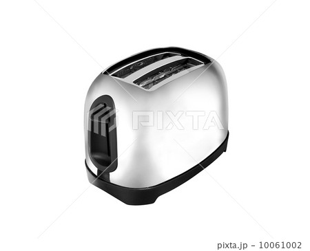 Bread toaster isolated on white 10061002
