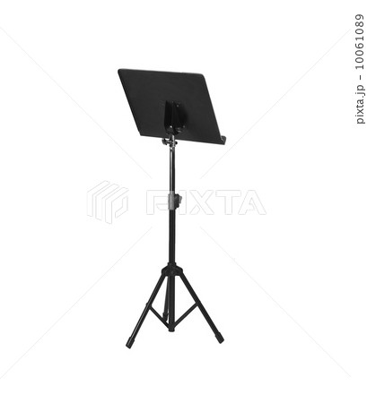 Music stand isolated on white Music stand isolated on white 10061089