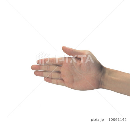 Man hand sign isolated on white background Man hand sign isolated on white background 10061142