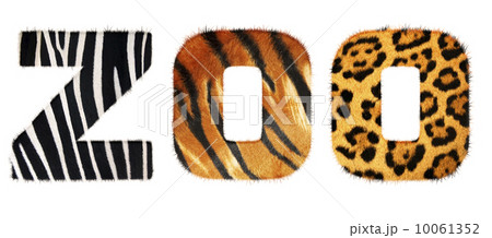 Zoo word from fur alphabet Zoo word from fur alphabet 10061352