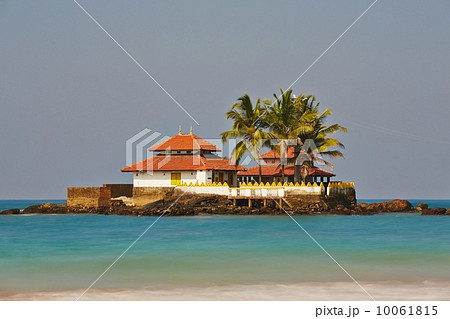 Buddhist Temple on island 10061815