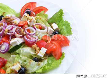 salad with fresh vegetables salad with fresh vegetables 10062248