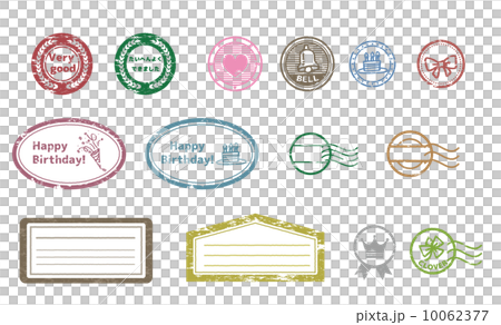 アンティークのスタンプセット アンティークのスタンプセット 10062377