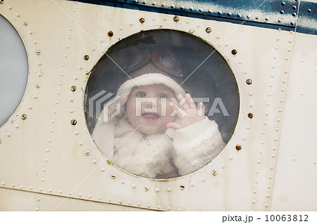 little baby dreaming of being pilot little baby dreaming of being pilot 10063812