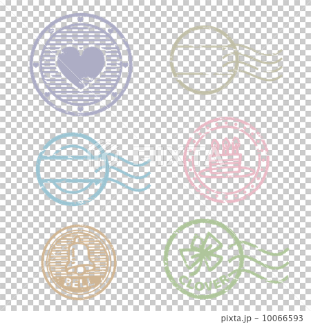 アンティークのスタンプセット アンティークのスタンプセット 10066593