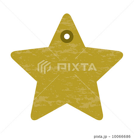 星形のタグのイラスト素材 10066686 Pixta