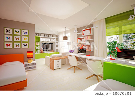 interior children's bedroom 10070201