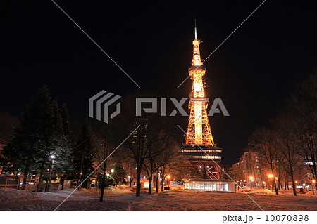 冬のさっぽろテレビ塔 10070898