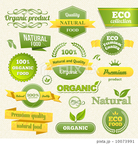 Vector Eco Stamps, Banners and Labels Vector Eco Stamps, Banners and Labels 10073991