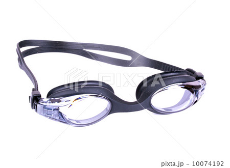 Swimming Glasses Isolated on White Background 10074192