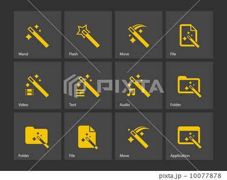 Magician icons. 10077878